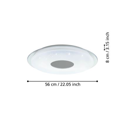 Eglo - LED Димируема лампа LED/44,8W/230V 2700-6500K ZigBee