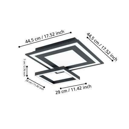 Eglo - LED RGBW Димируема лампа LED/21,6W/230V ZigBee