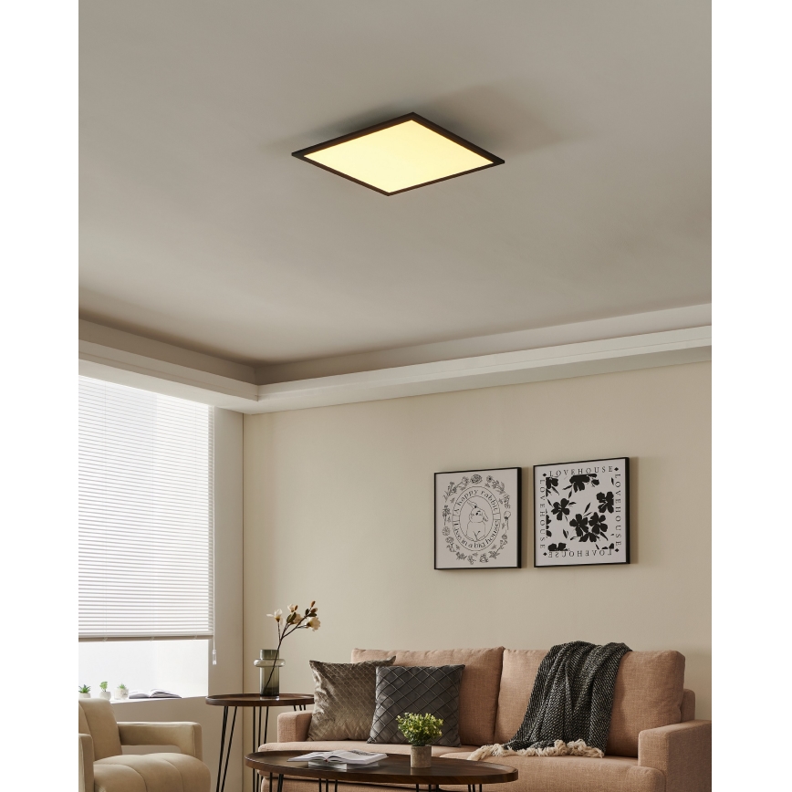Eglo - LED Димируема лампа LED/21,5W/230V черeн ZigBee