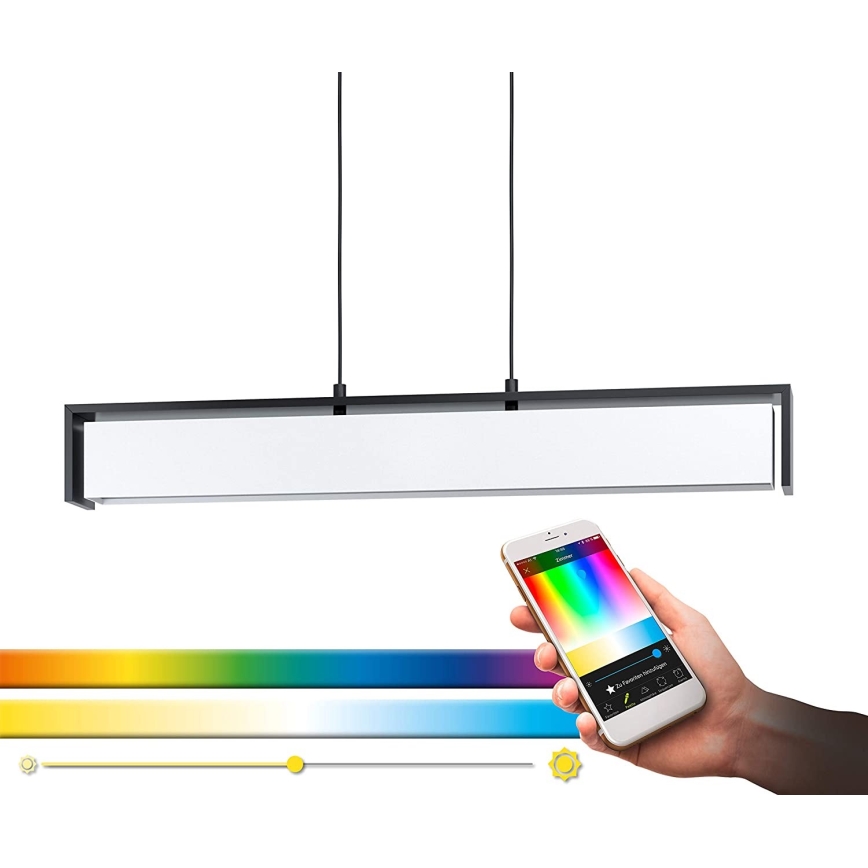 Eglo - LED RGBW Димируем висящ полилей LED/33,6W/230V ZigBee