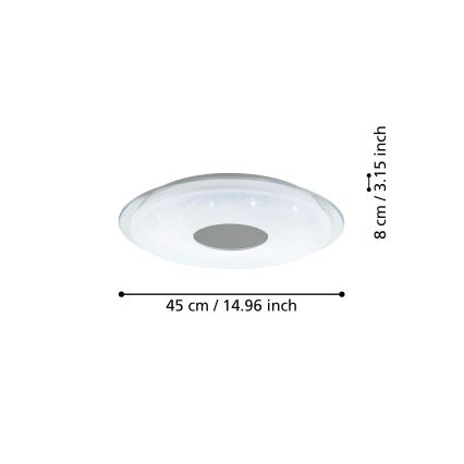 Eglo - LED Димируема лампа LED/19,2W/230V ZigBee