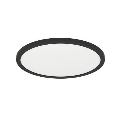 Eglo - LED RGBW Димируем плафон LED/14,6W/230V черен ZigBee