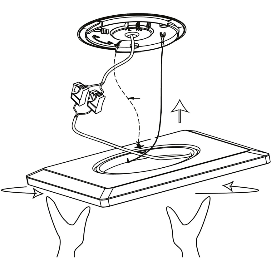 Eglo - LED RGBW Димируема лампа LED/16,5W/230V черна ZigBee