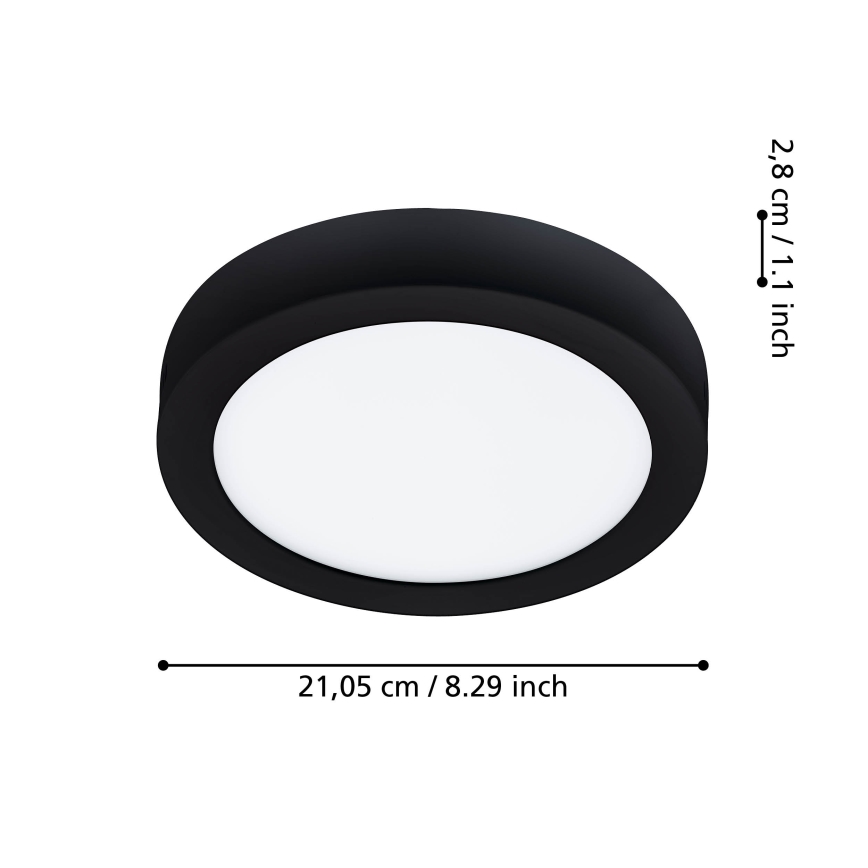 Eglo - LED димируемо осветително тяло за баня LED/16,5W/230V IP44 ZigBee, диаметър 21 см