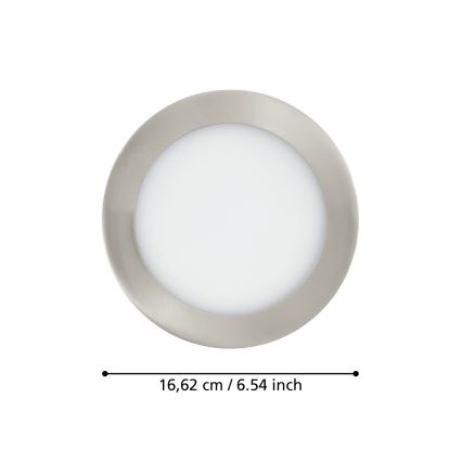 Eglo - LED Димируема лампа за вграждане в баня LED/10,5W/230V IP44 ZigBee