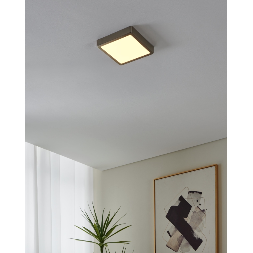 Eglo - Димируемо LED осветително тяло за баня LED/16,5W/230V IP44 ZigBee 21x21 cm
