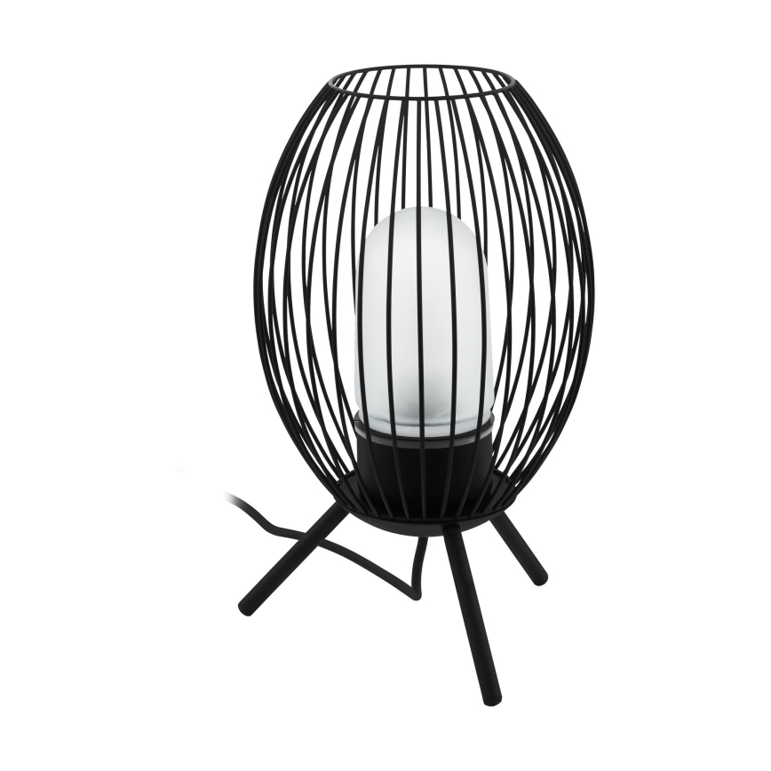 Eglo - Екстериорна настолна лампа 1xE27/28W/230V IP44