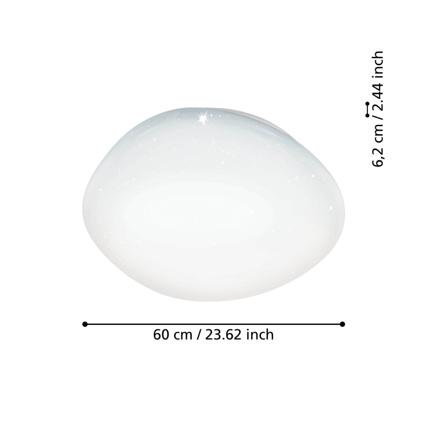 Eglo - LED RGBW Димируема плафон LED/33W/230V ZigBee