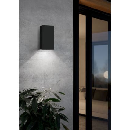 Eglo - LED RGB Димируем екстериорен аплик 2xGU10/5W/230V IP55 2700-6500K
