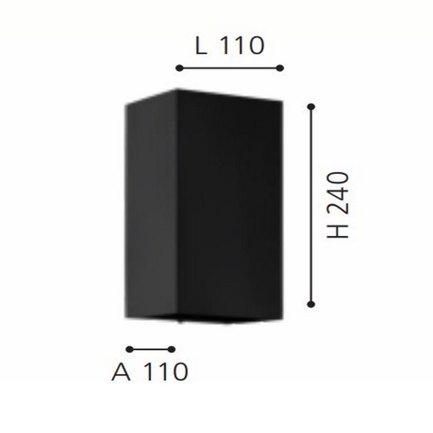 Eglo - LED RGB Димируем екстериорен аплик 2xGU10/5W/230V IP55 2700-6500K