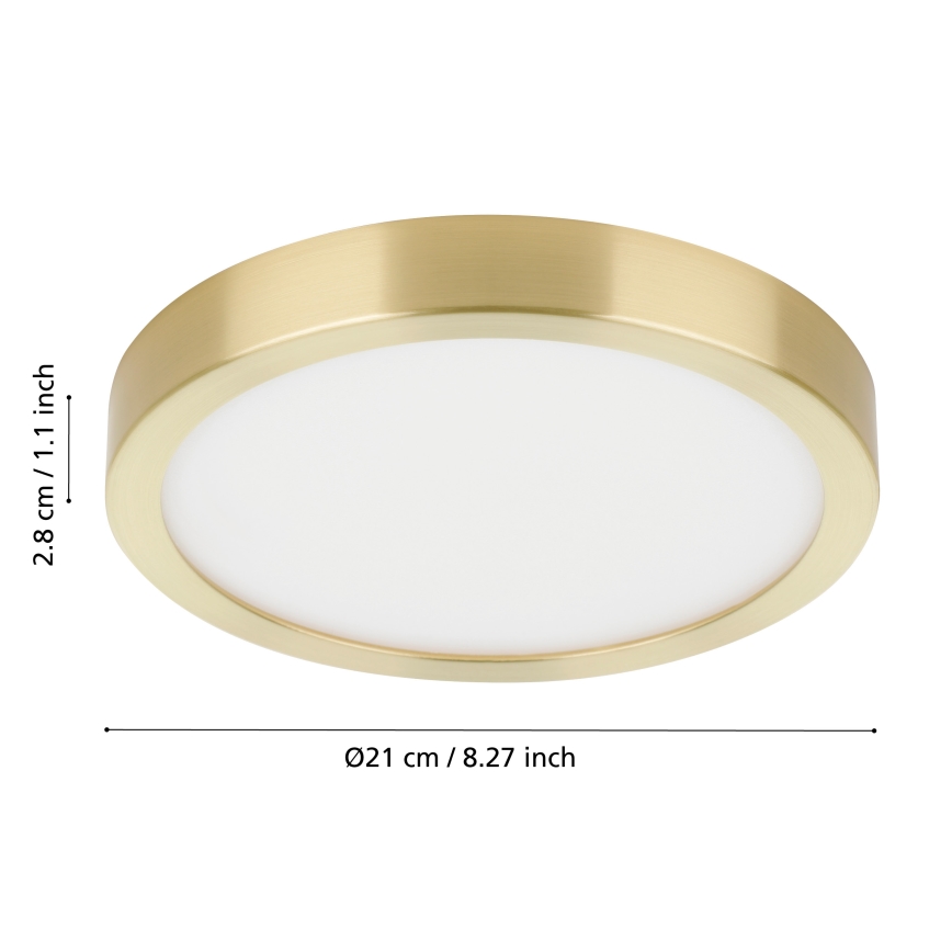 Eglo - LED Плафон LED/17W/230V Ø 21 см