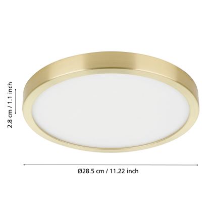 Eglo - LED Плафон LED/20,5W/230V Ø 28,5 см
