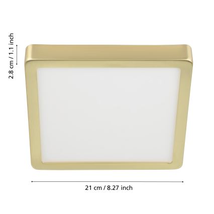 Eglo - LED Плафон LED/17W/230V