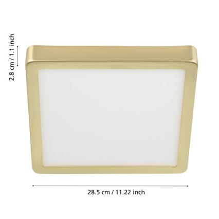 Eglo - LED Плафон LED/20,5W/230V