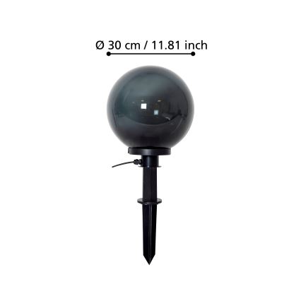 Eglo - Екстериорна лампа 1xE27/40W/230V Ø 30 см IP44