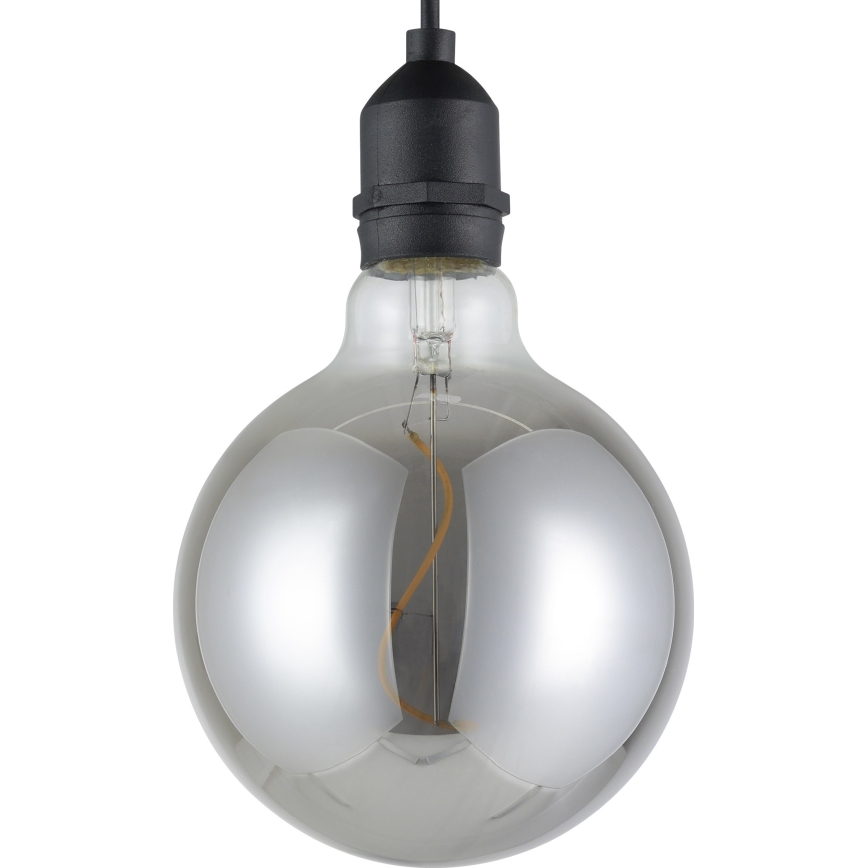 Eglo - LED Екстериорна висяща лампа LED/0,06W/6V 4xAA IP44 сив