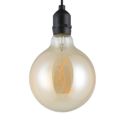 Eglo - LED Екстериорна висяща лампа LED/0,06W/6V 4xAA IP44 бежов