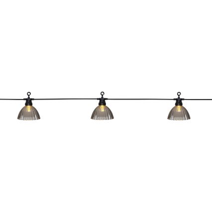 Eglo - LED Екстериорна декоративна верига 12xLED/0,066W/3,2V IP44