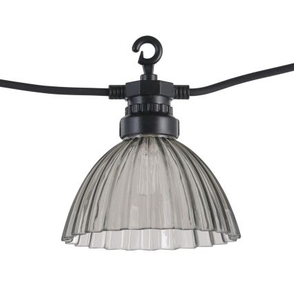 Eglo - LED Екстериорна декоративна верига 12xLED/0,066W/3,2V IP44