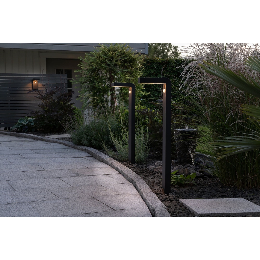 Eglo - LED Външна соларна лампа с датчик 18xLED/0,2W/3,7V 2200 mAh IP44