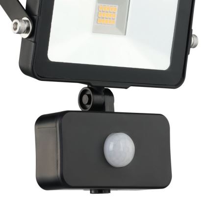 Eglo - LED Соларен прожектор със сензор 15xLED/0,03W/3,7V 2600 mAh IP44