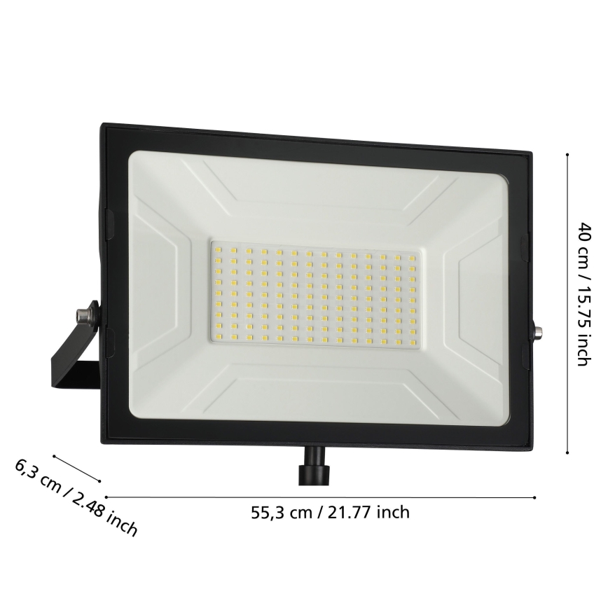 Eglo - LED Екстериорен прожектор със сензор LED/102W/230V IP44