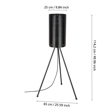 Eglo - Екстериорен лампион 1xE27/40W/230V IP44