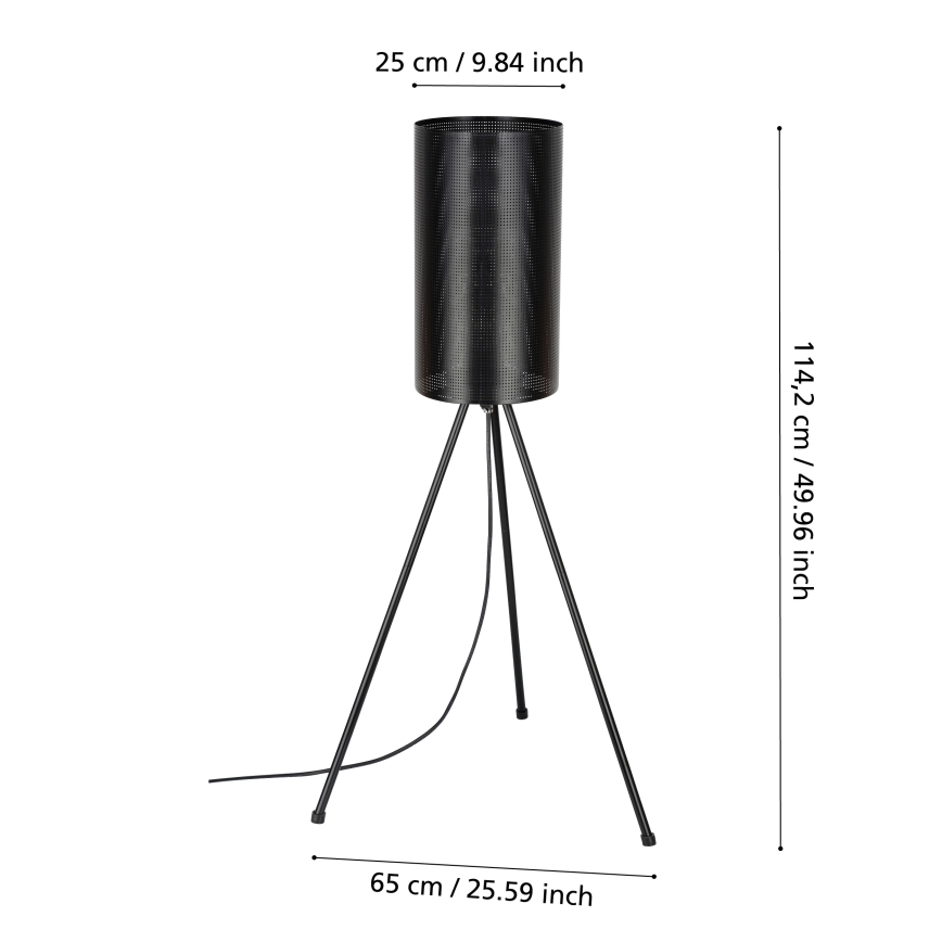 Eglo - Екстериорен лампион 1xE27/40W/230V IP44