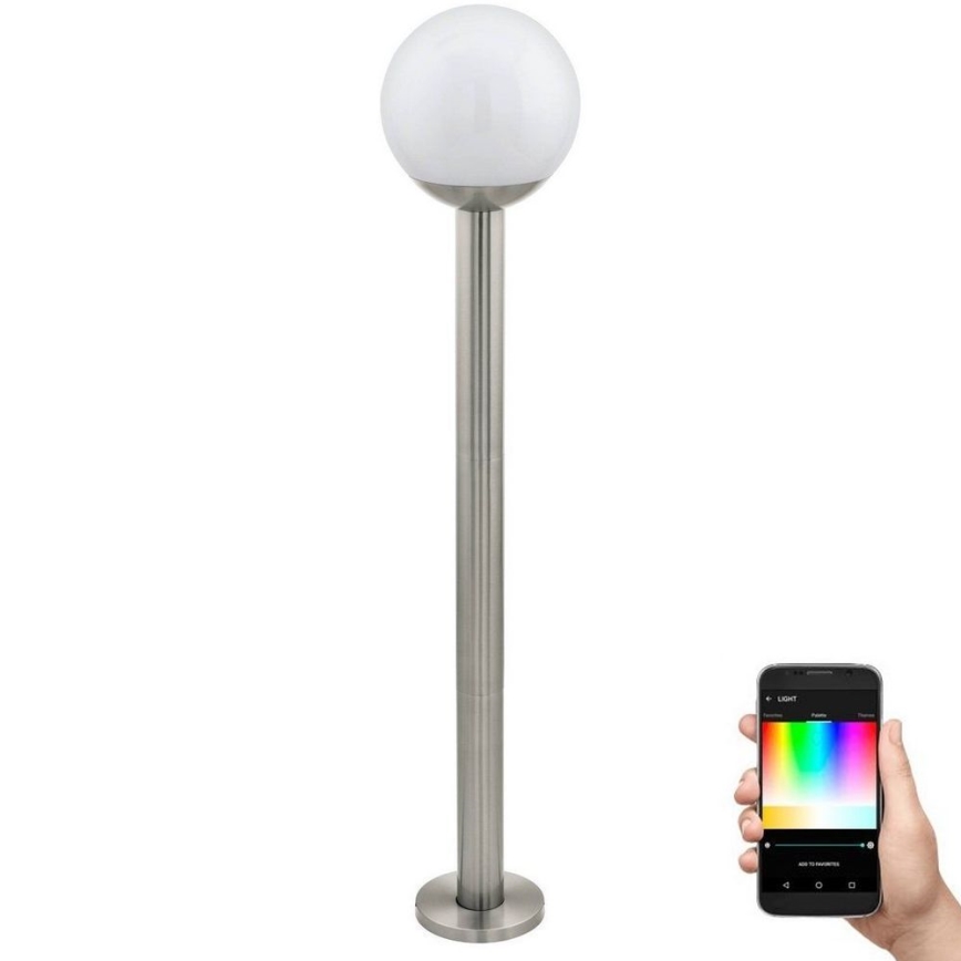 Eglo - LED RGB Димируема екстериорна лампа 1xE27/9W/230V 2700-6500K IP44