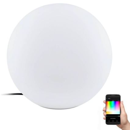 Eglo - LED RGB Димируема екстериорна лампа 1xE27/9W/230V 2700-6500K IP65ø500