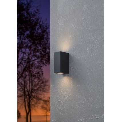 Eglo - LED Екстериорен аплик 2xGU10/4,6W/230V IP44