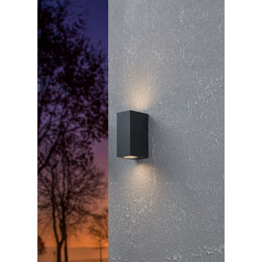 Eglo - LED Екстериорен аплик 2xGU10/4,6W/230V IP44