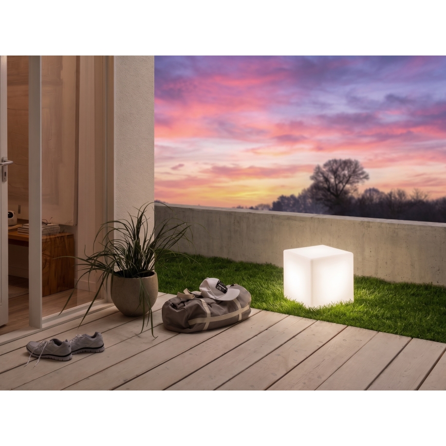Eglo - Екстериорен лампион 1xE27/15W/230V 30x30 см IP65