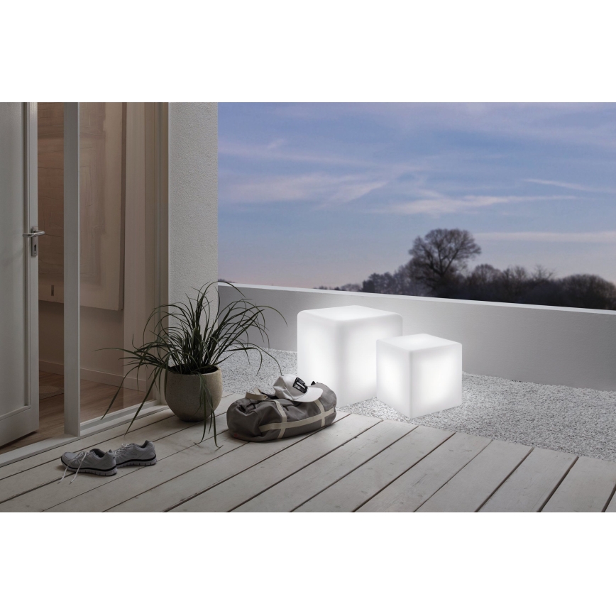 Eglo - Екстериорен лампион 1xE27/15W/230V 40x40 см IP65