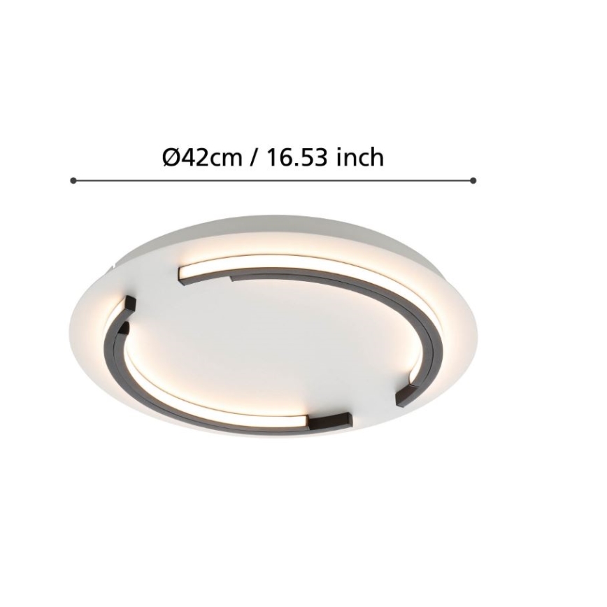 Eglo - LED Димируем плафон LED/25W/230V Ø 42 см