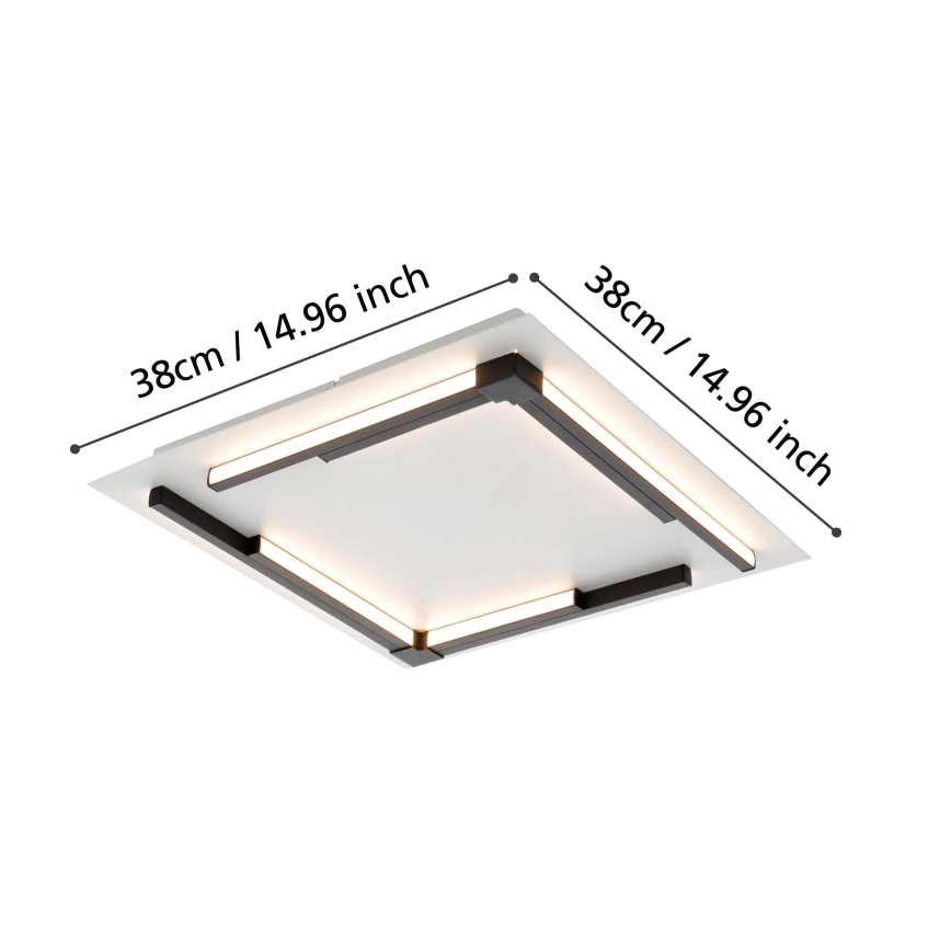 Eglo - LED Димируем плафон LED/25W/230V