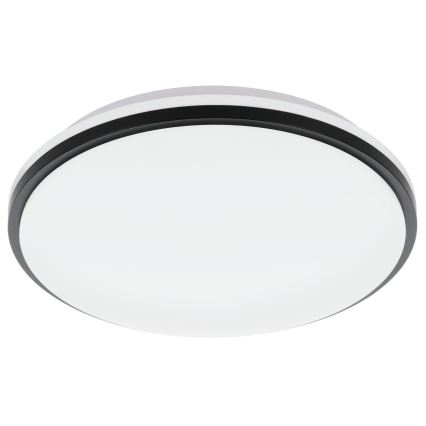 Eglo - LED Плафон за баня LED/15,6W/230V IP44 черен