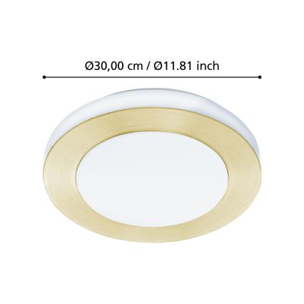 Eglo - LED Плафон за баня LED/10,8W/230V IP44