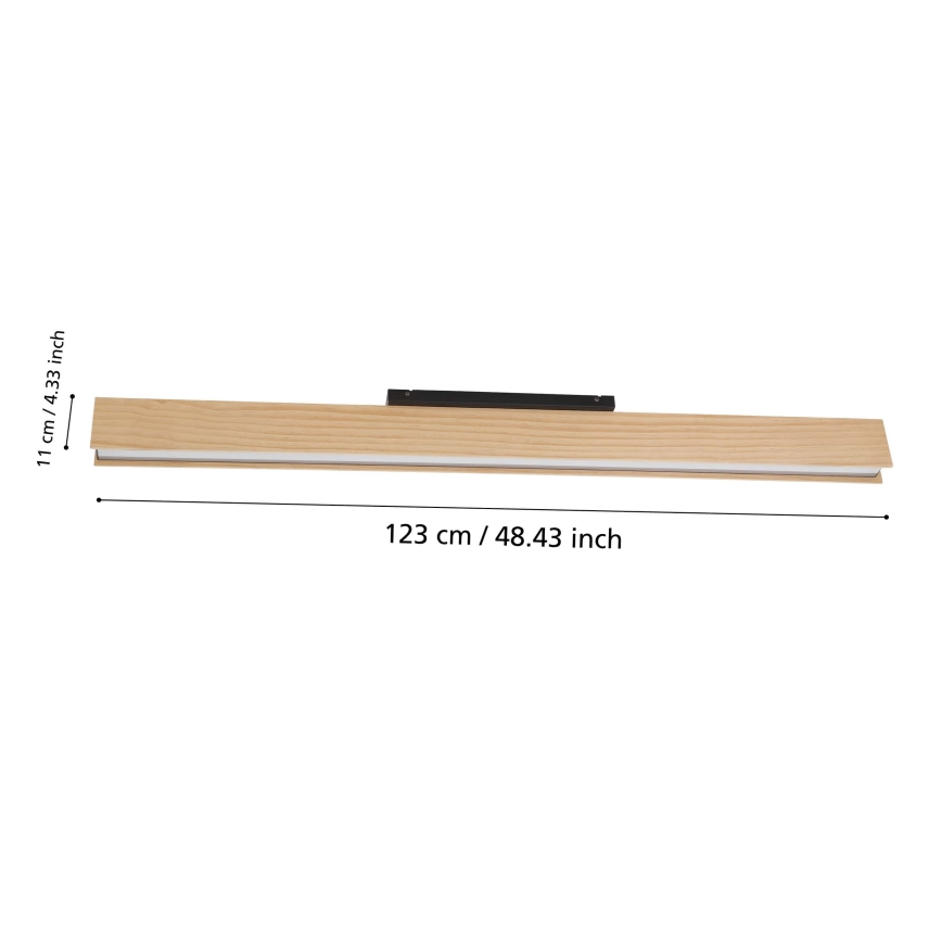 Eglo - LED RGBW Димируем плафон LED/35W/230V 2700-6500K
