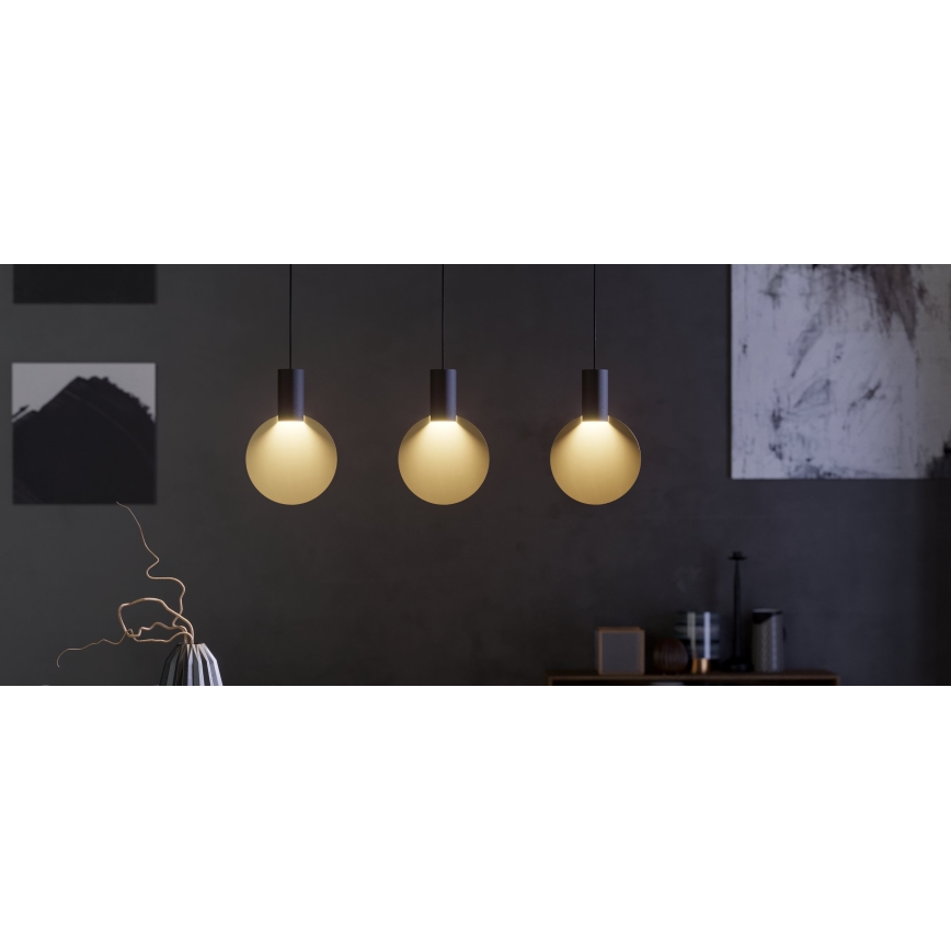 Eglo - LED Пендел 3xGU10/4,5W/230V 3000K