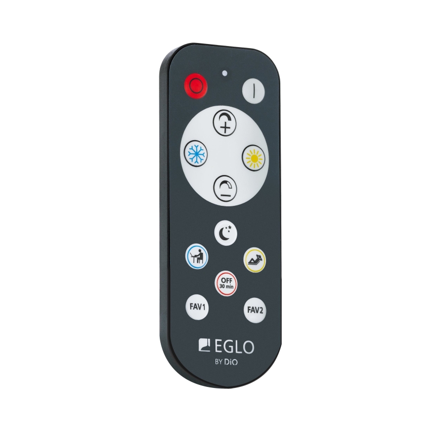 Eglo - LED Димируем плафон LED/15W/230V златист + дистанционно
