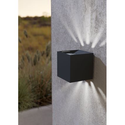 Eglo - LED Екстериорен аплик 2xLED/3,3W/230V IP54