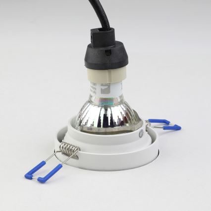 Eglo - Луничка 1xGU10/35W/230V бяла