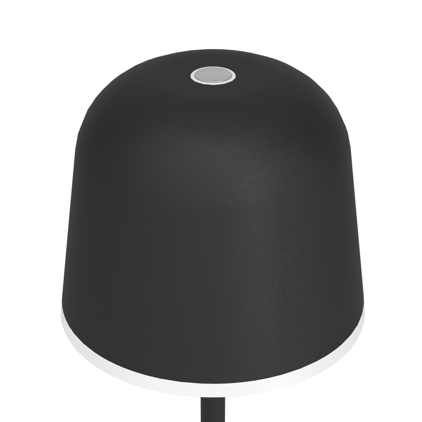 Eglo - LED Димируем екстериорен rechargeable лампа LED/2,2W/5V 1800 mAh черен IP54