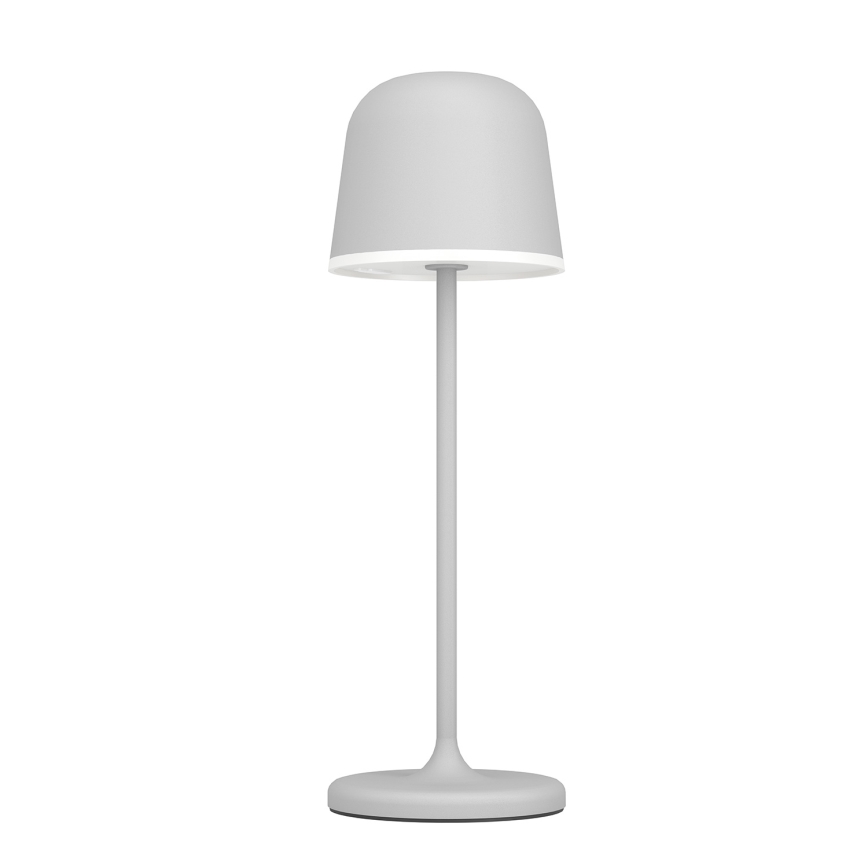 Eglo - LED регулируема външна презареждаща се лампа LED/2,2W/5V 1800 mAh сива IP54