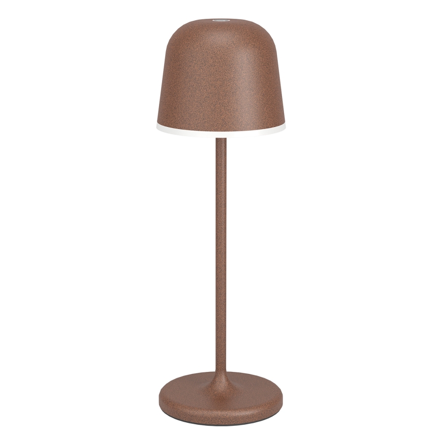 Eglo - LED Димируем екстериорен rechargeable лампа LED/2,2W/5V 1800mAh кафяв IP54