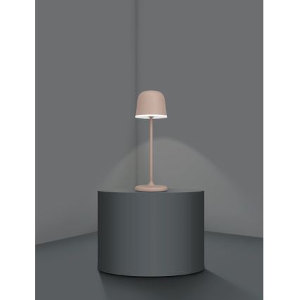 Eglo - LED Димируем екстериорен rechargeable лампа LED/2,2W/5V 1800mAh кафяв IP54