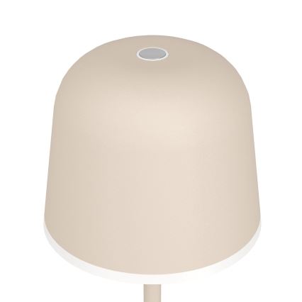 Eglo - LED Димируем екстериорен акумулаторен лампа LED/2,2W/5V 1800 mAh бежов IP54