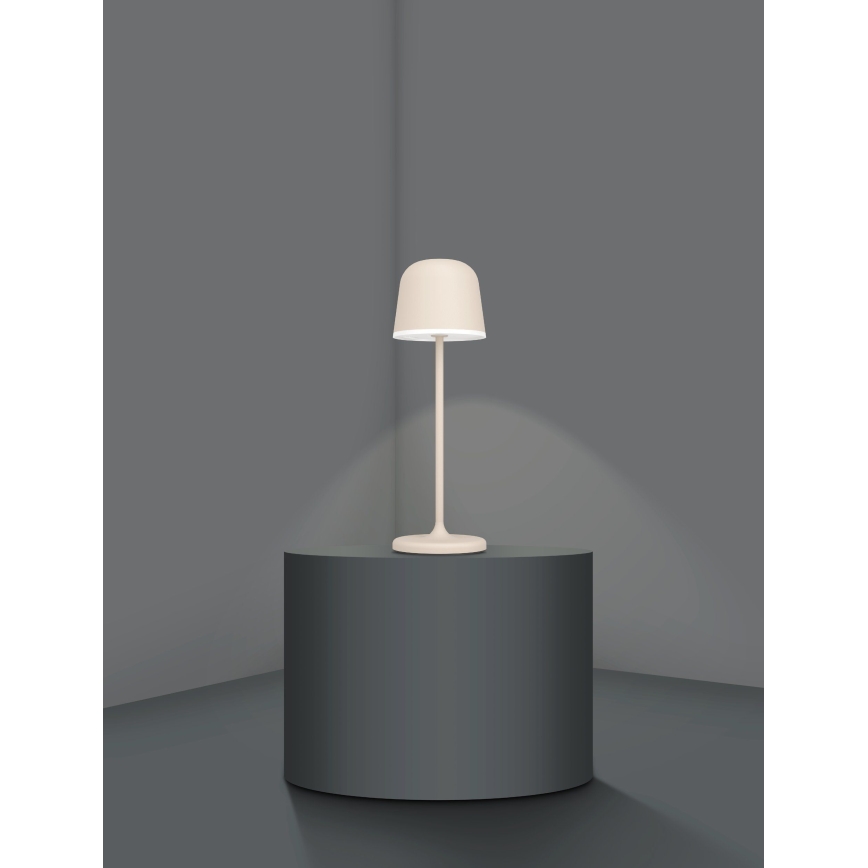Eglo - LED Димируем екстериорен акумулаторен лампа LED/2,2W/5V 1800 mAh бежов IP54