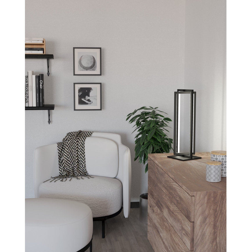 Eglo - LED Димируема настолна лампа LED/15,5W/230V + дистанционно